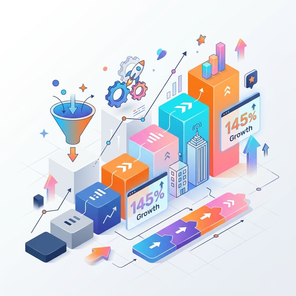 3D Business Growth Analytics